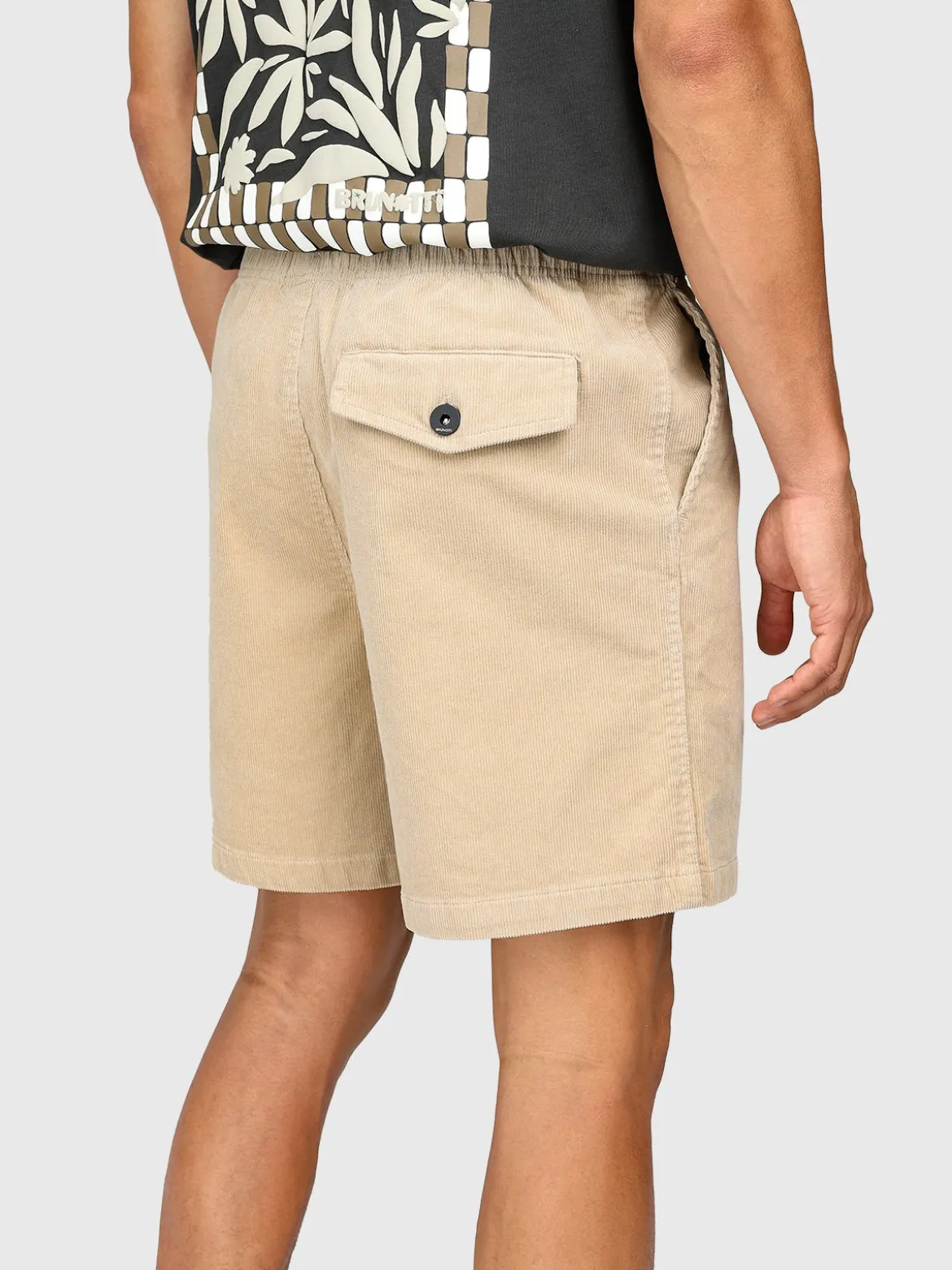 Ace Heren Walk Shorts | Feather Grey
