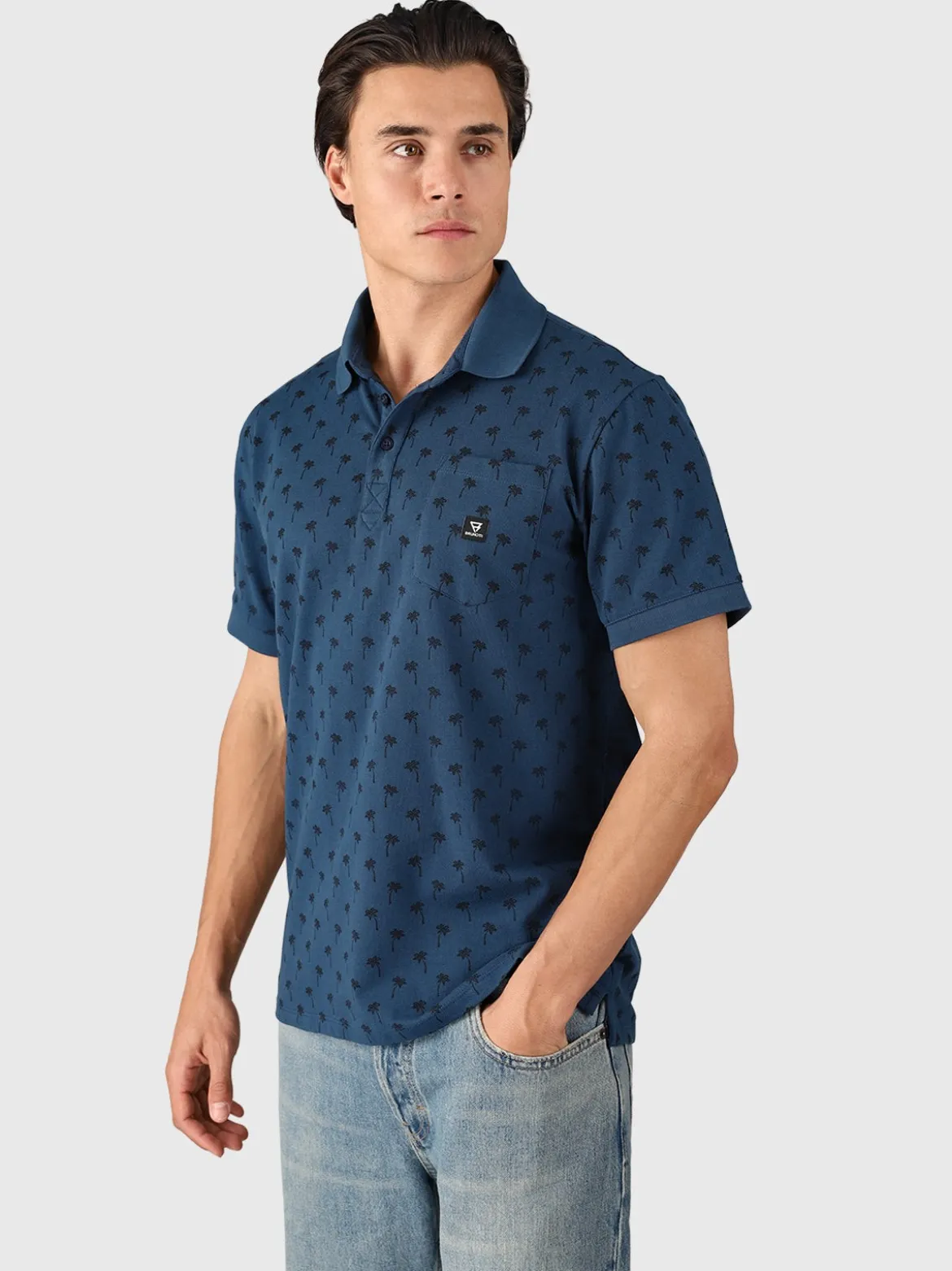 Addax-AO Heren Polo | Night Blue