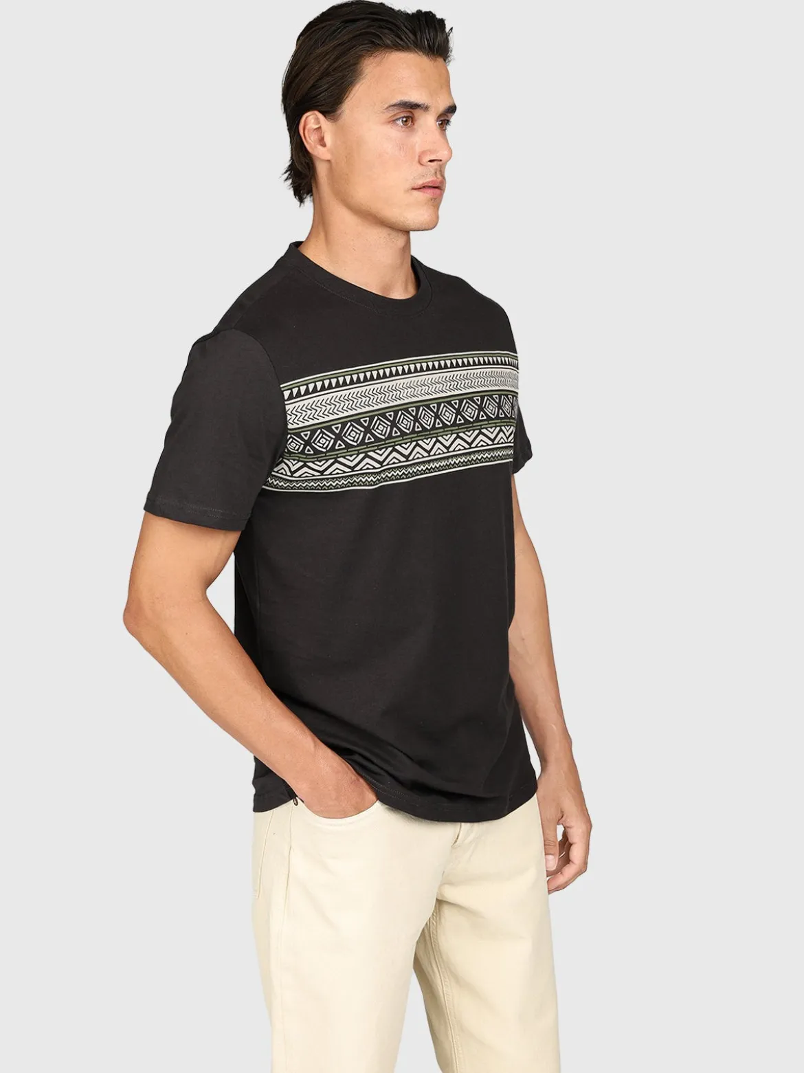 Aedeny Heren T-shirt | Pirate Black