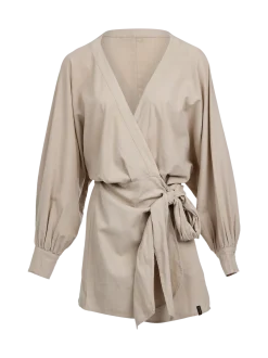 Alba Dames Dress | Feather Grey