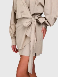 Alba Dames Dress | Feather Grey