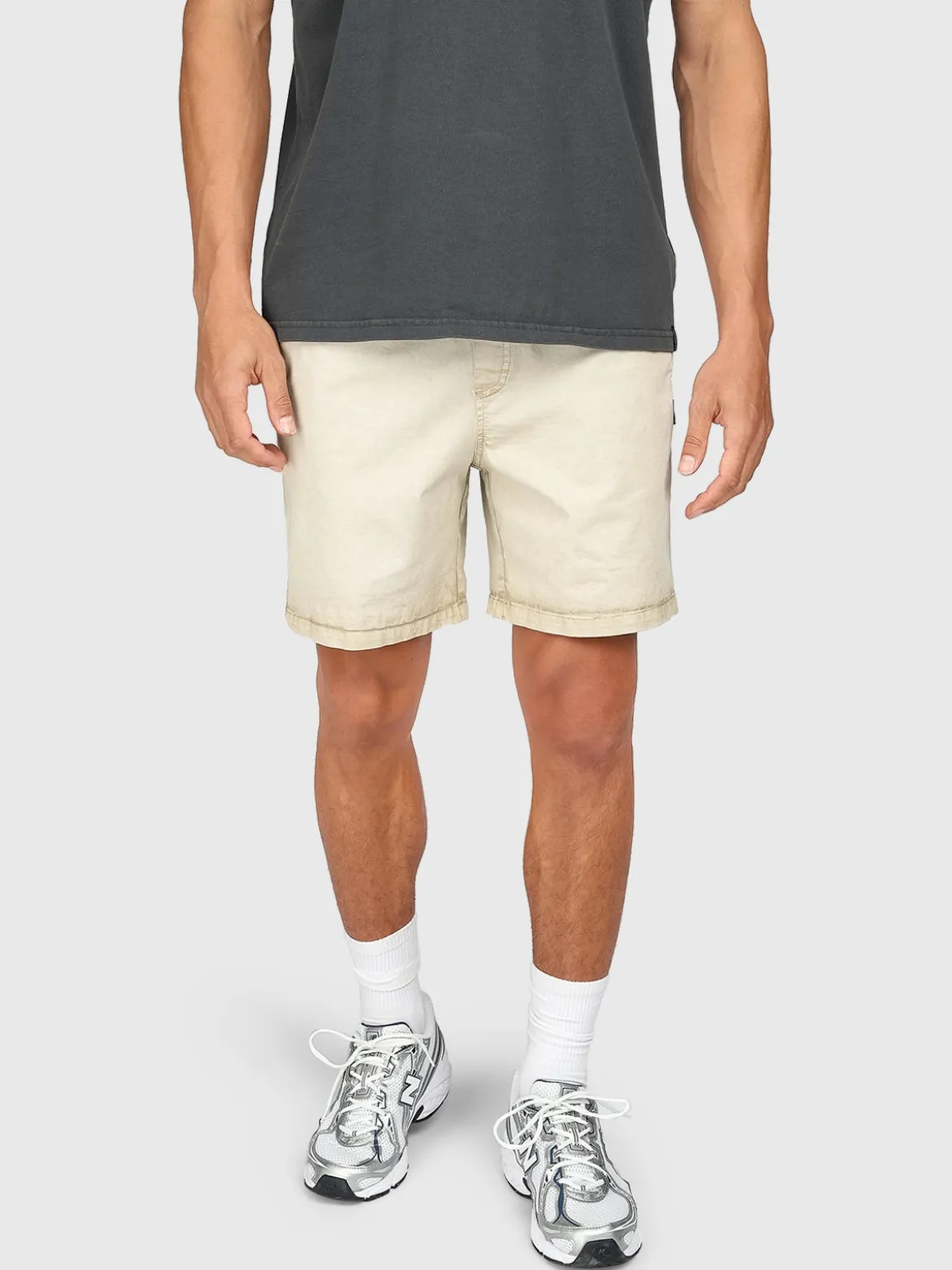 Alec Heren Walk Shorts | Feather Grey