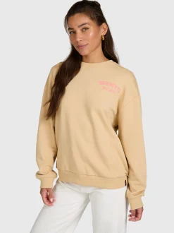 Alm Dames Sweater | Ginger