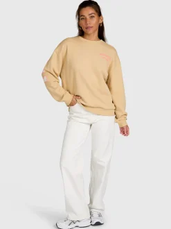 Alm Dames Sweater | Ginger