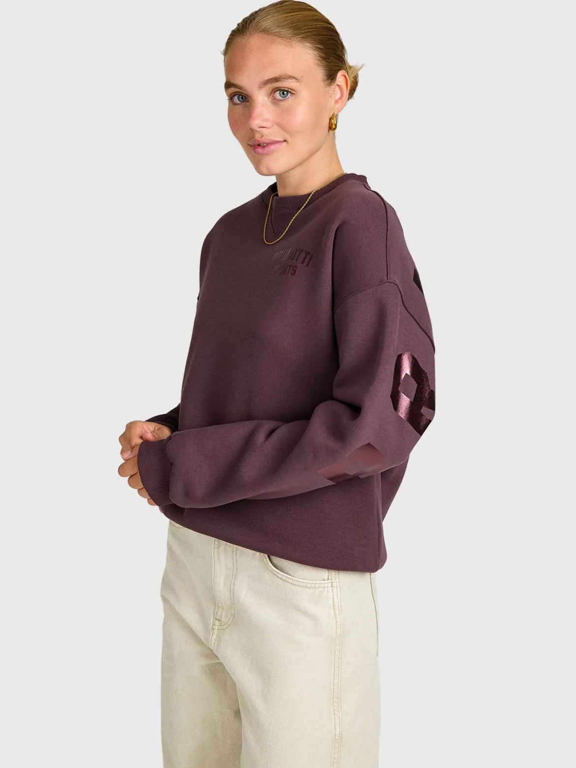 Almy Women Sweater | Raisin