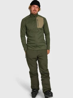 Amatti Men Snow Fleece | Deep Green