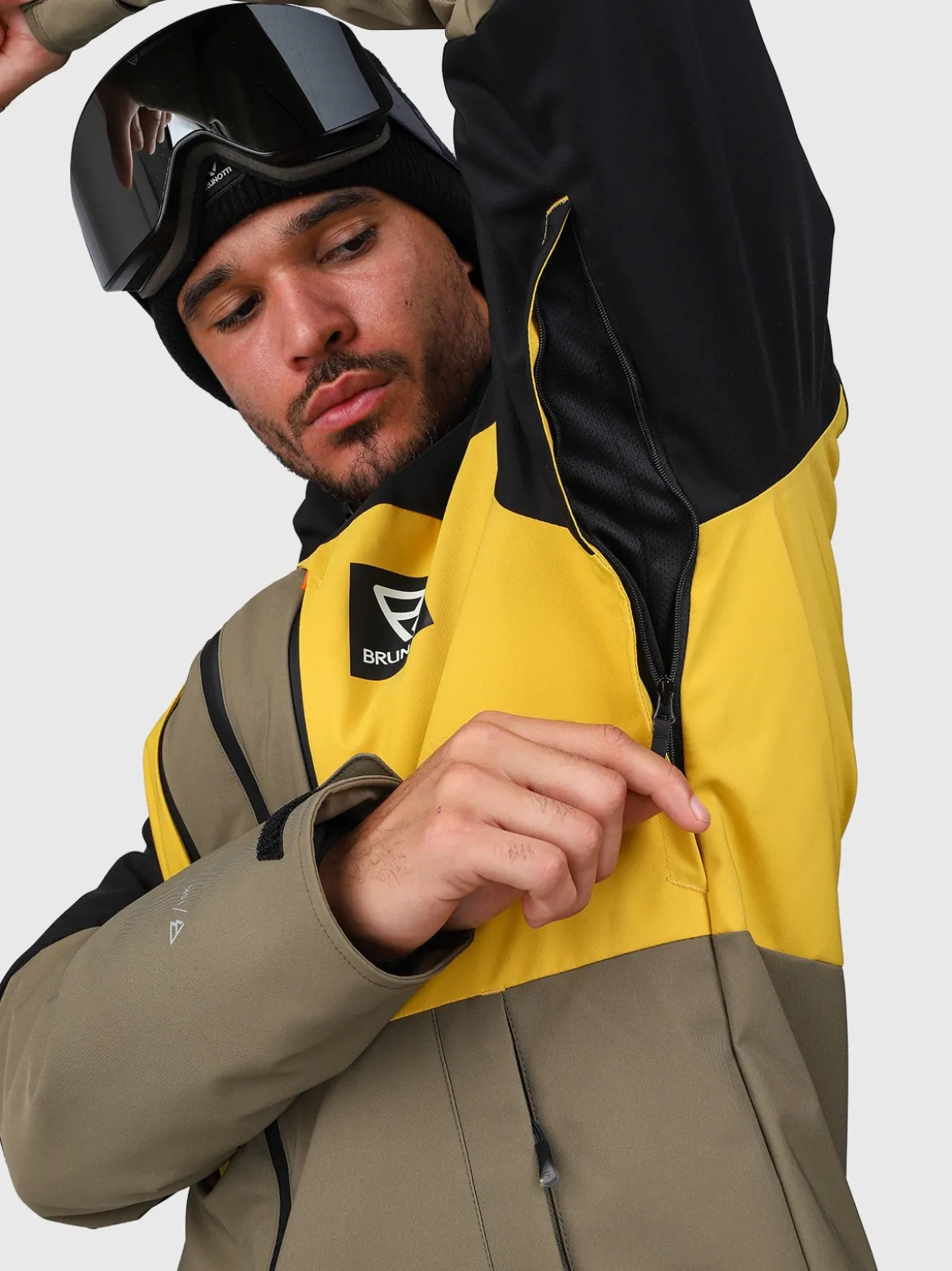 Aratin Heren Ski Jas | Dusky Green