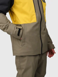 Aratin Heren Ski Jas | Dusky Green