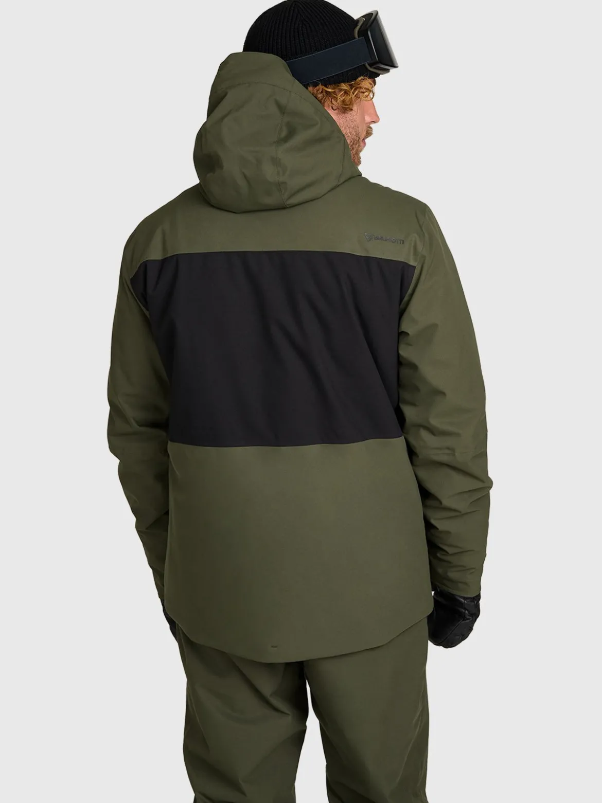 Aratinos-S Men Snow Jacket | Deep Green