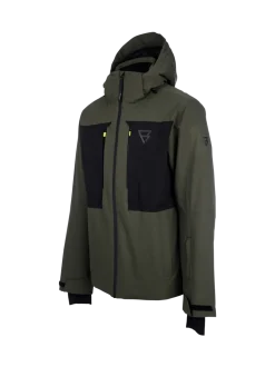 Aratinos-S Men Snow Jacket | Deep Green