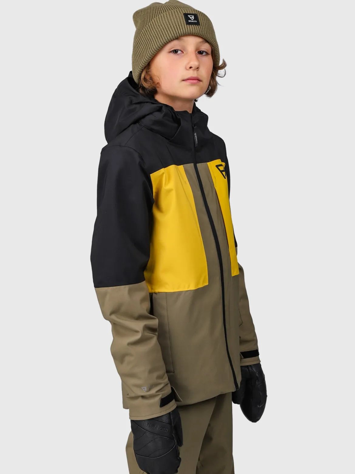 Aratiny Jongens Ski Jas | Dusky Green