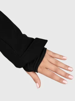 Aria Dames Softshell Ski Jas | Zwart