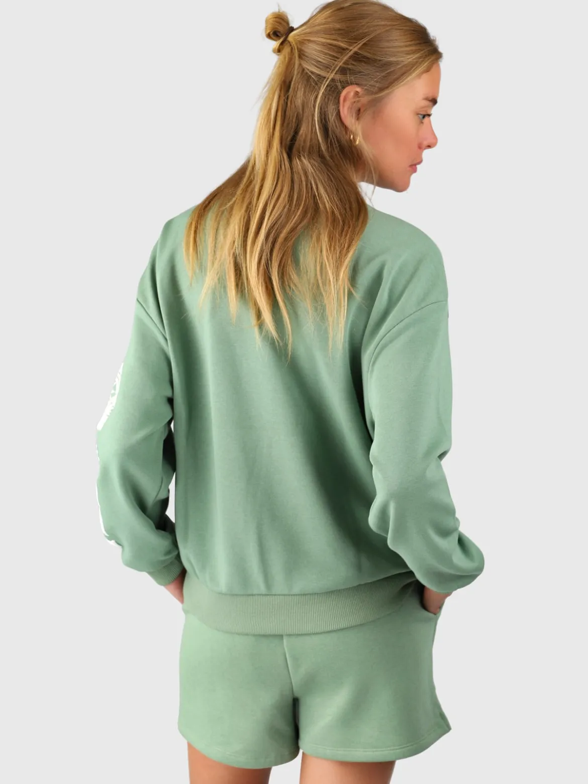 Ari Dames Sweater | Eucalyptus