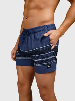 Arvide Heren Swim Shorts | Indigo Blue