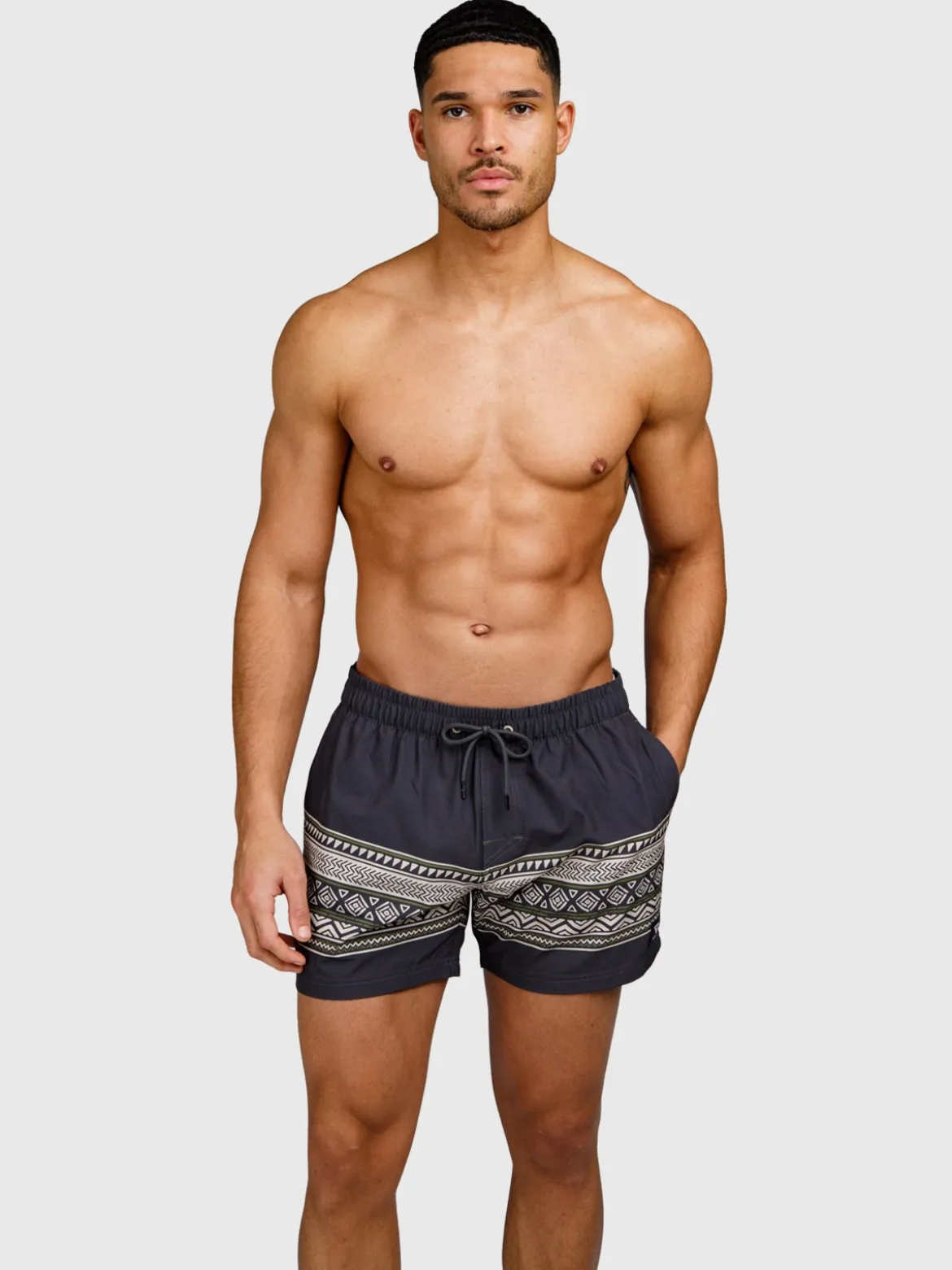 Arvide Heren Swim Shorts | Pirate Black