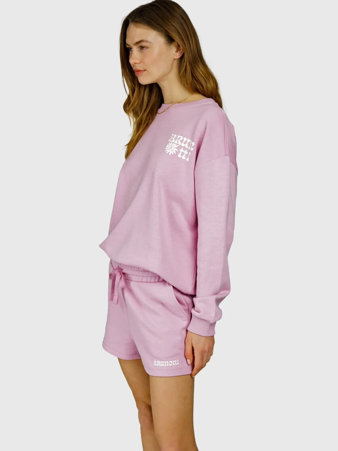 Asina Dames Sweater | Mauve Mist