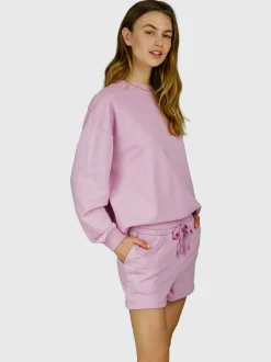 Asina Dames Sweater | Mauve Mist