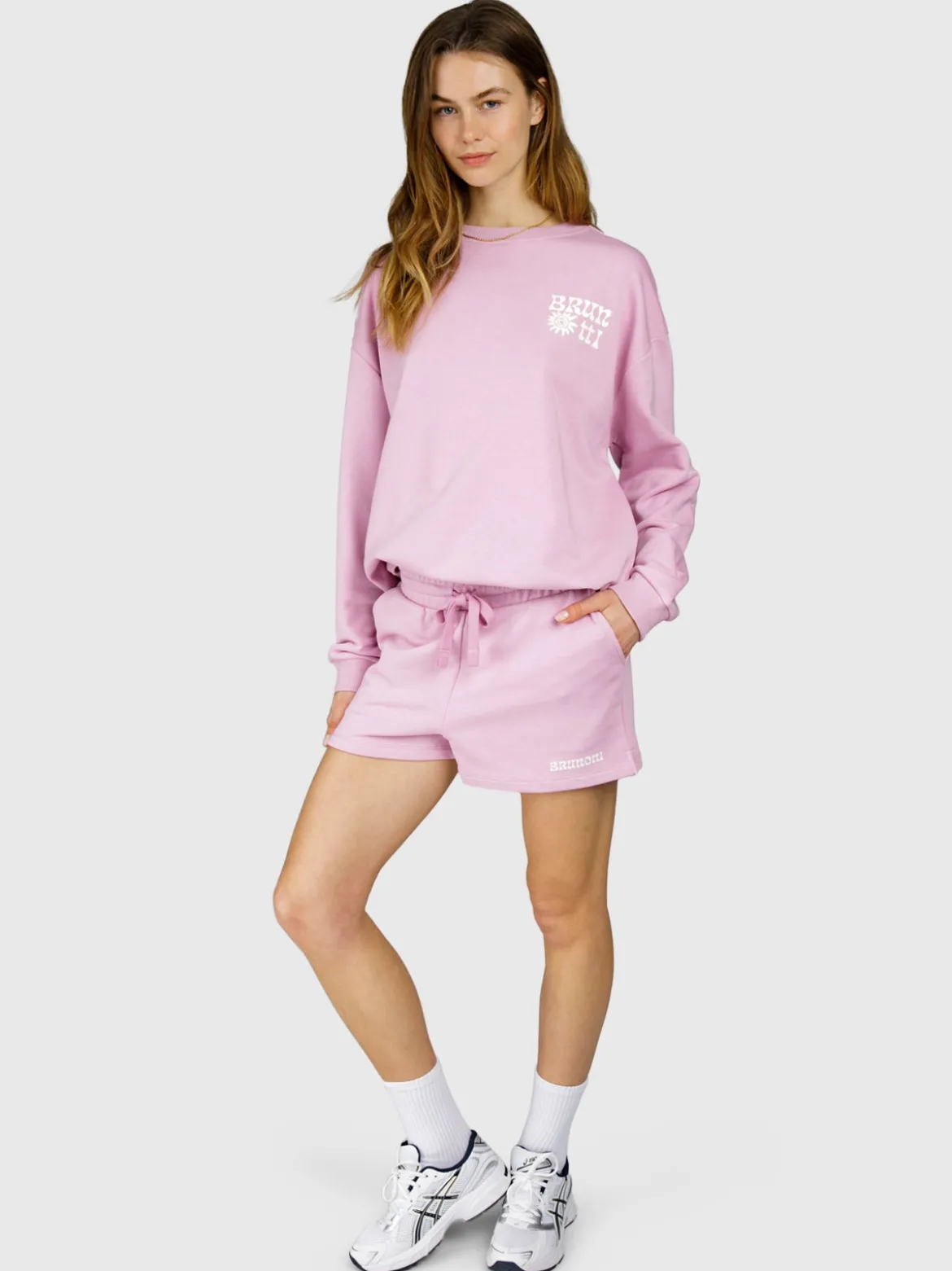 Asina Dames Sweater | Mauve Mist