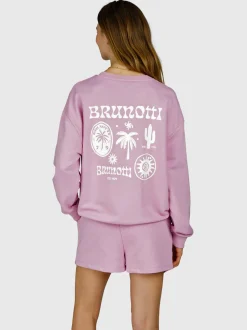 Asina Dames Sweater | Mauve Mist