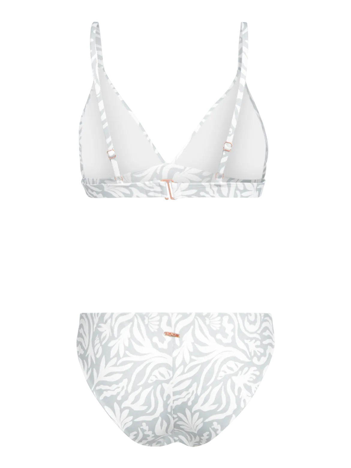 Aurely-Print Dames Bikini | Aqua Grey