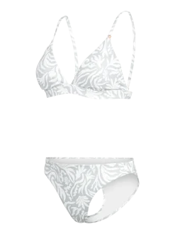 Aurely-Print Dames Bikini | Aqua Grey