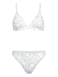 Aurely-Print Dames Bikini | Aqua Grey