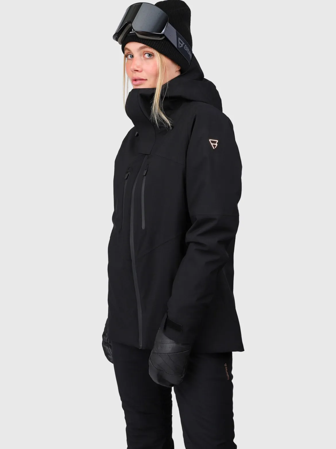 Avamena Vrouwen Ski Jas | Zwart