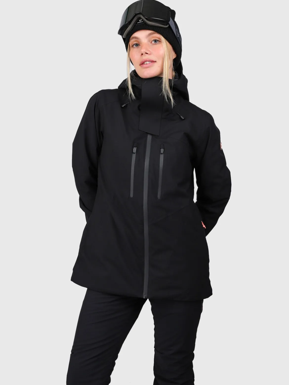 Avamena Vrouwen Ski Jas | Zwart