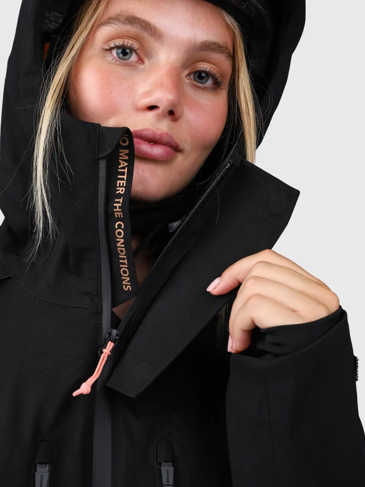Avamena Vrouwen Ski Jas | Zwart
