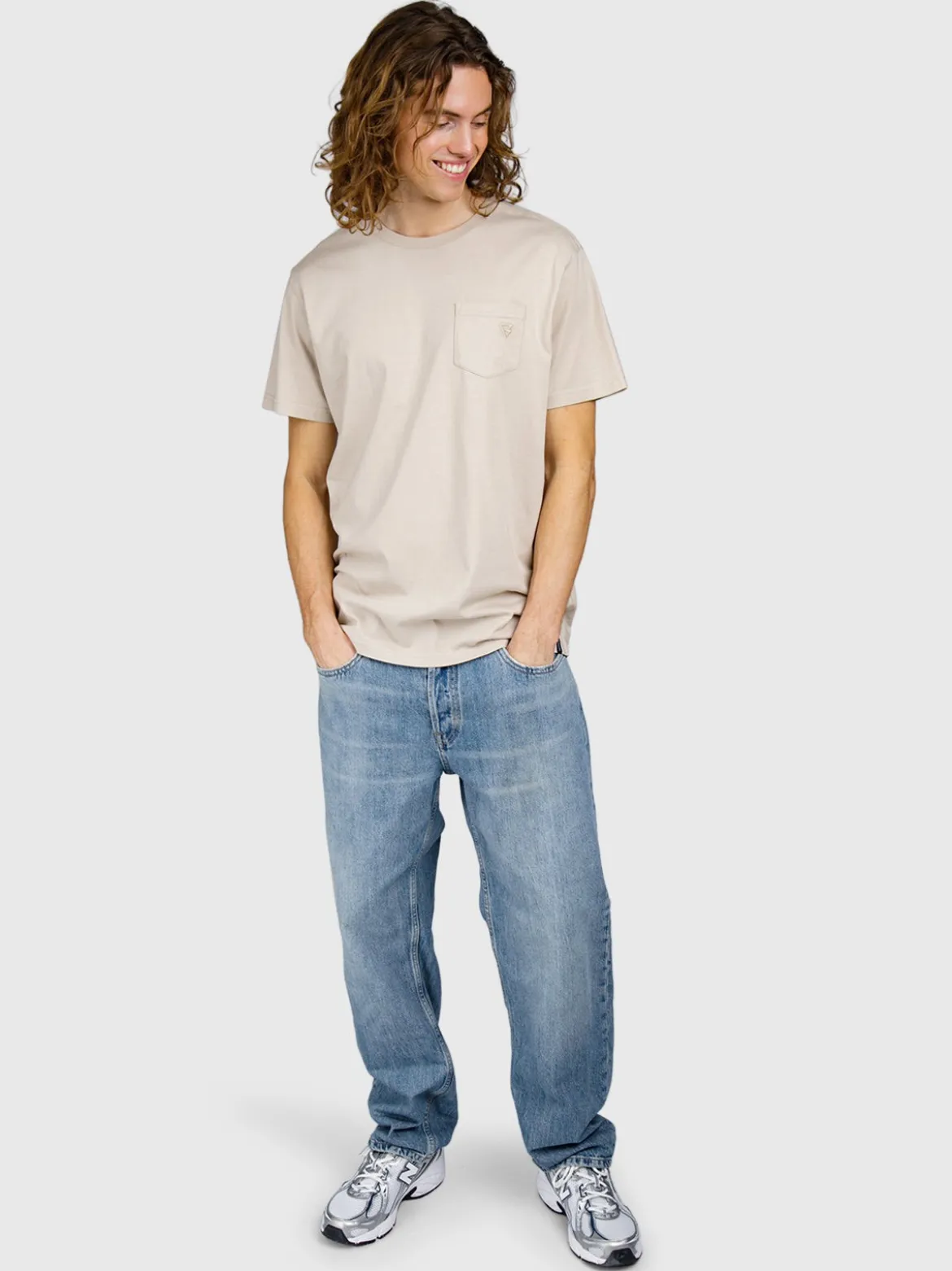 Axle Heren T-shirt | Feather Grey