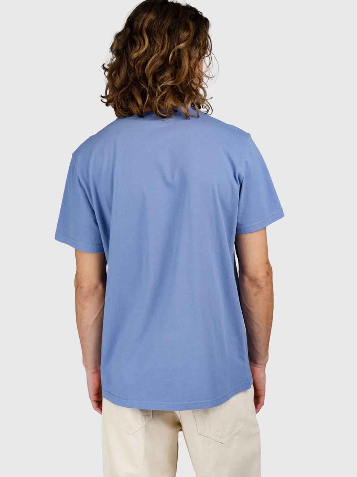 Axle Heren T-shirt | Grayblue