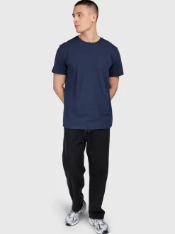 Axle Heren T-shirt | Indigo Blue