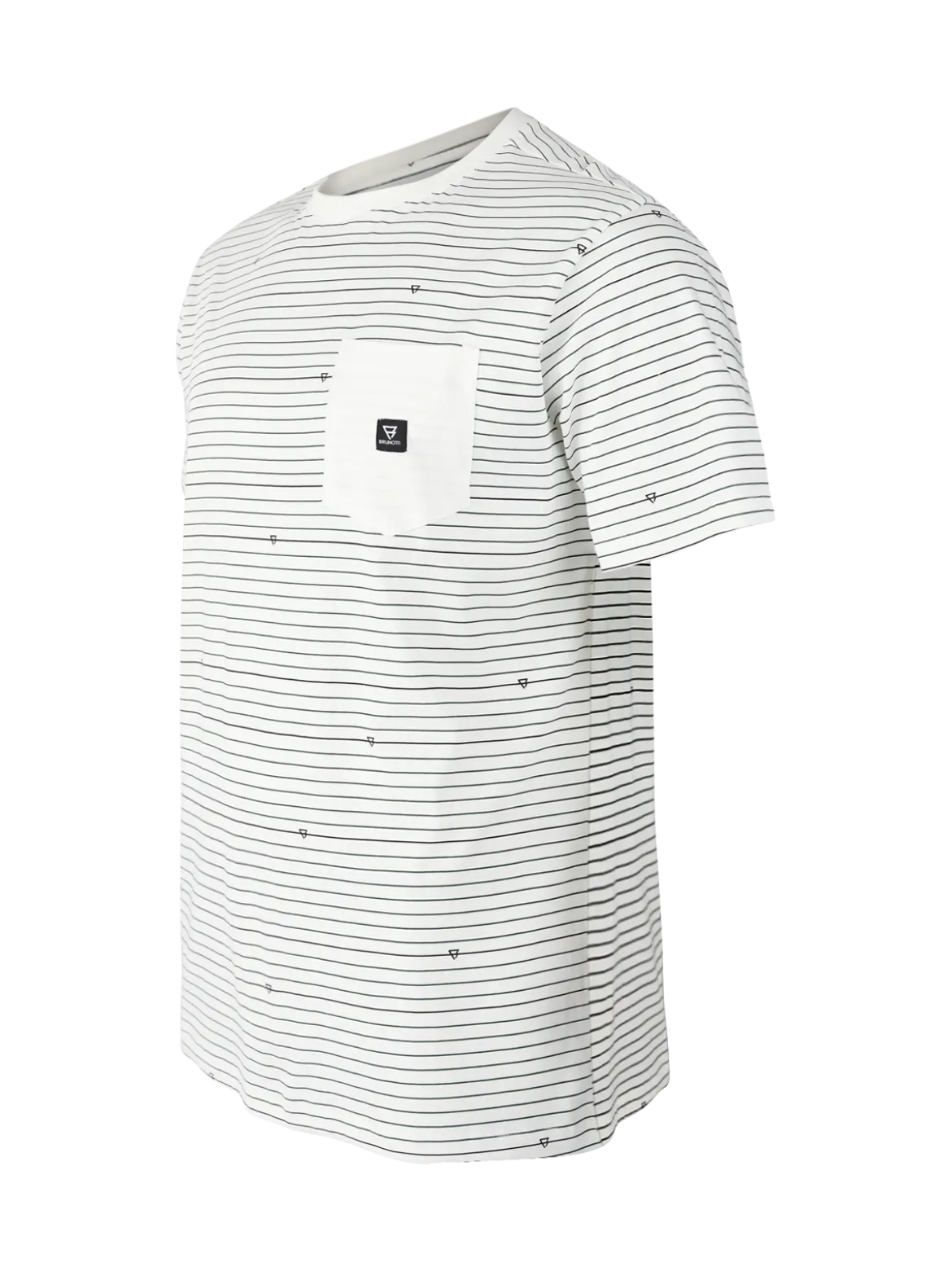 Axle-Stripe Heren T-shirt | Snow