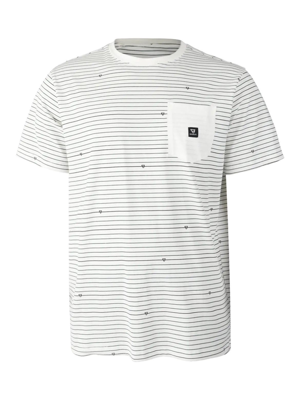 Axle-Stripe Heren T-shirt | Snow