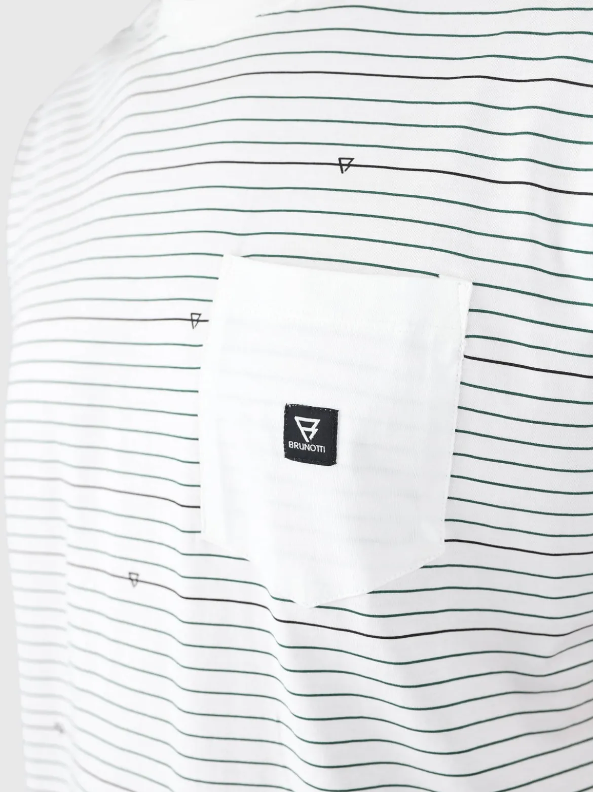 Axle-Stripe Heren T-shirt | Snow