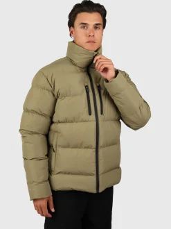 Baleandro Heren Jas | Dusky Green