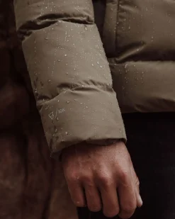 Baleandro Heren Jas | Dusky Green