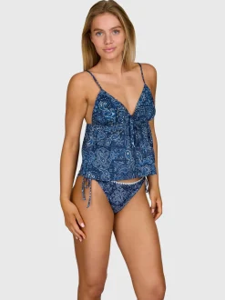 Banda Dames Top | Indigo Blue