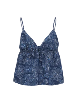 Banda Dames Top | Indigo Blue
