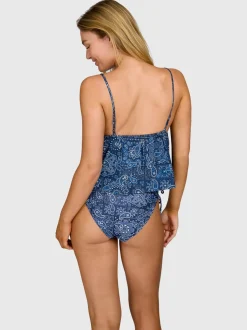 Banda Dames Top | Indigo Blue