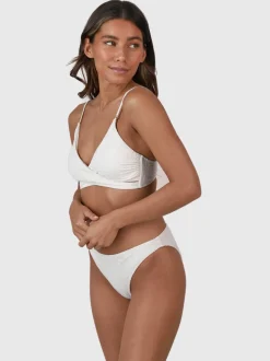 Bella-Broderie Dames Bralette Bikini | Snow