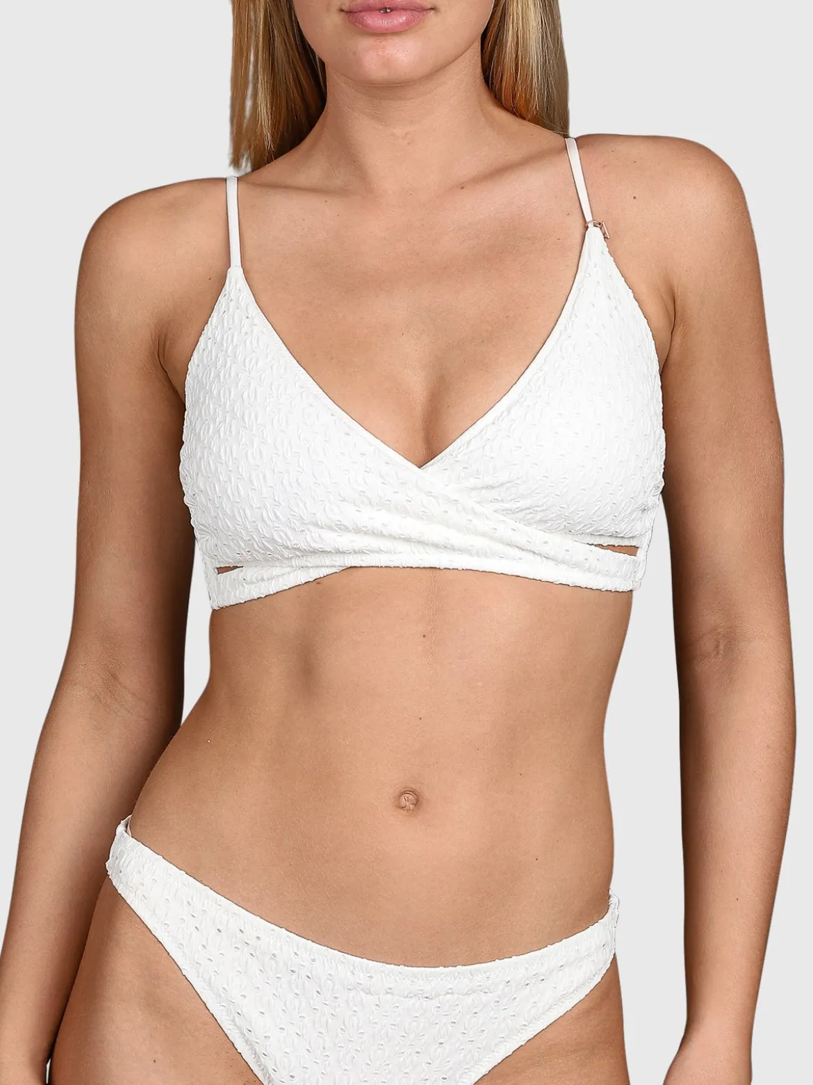 Bella-Broidery Dames Bikini | Snow