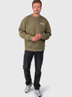 Benaldor Heren Sweater | Dusky Green