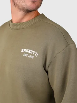 Benaldor Heren Sweater | Dusky Green