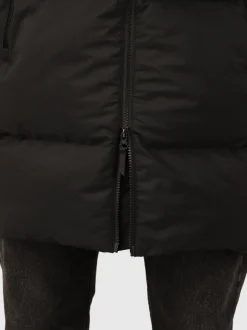 Bigmain Heren Lange Puffer Jas | Zwart