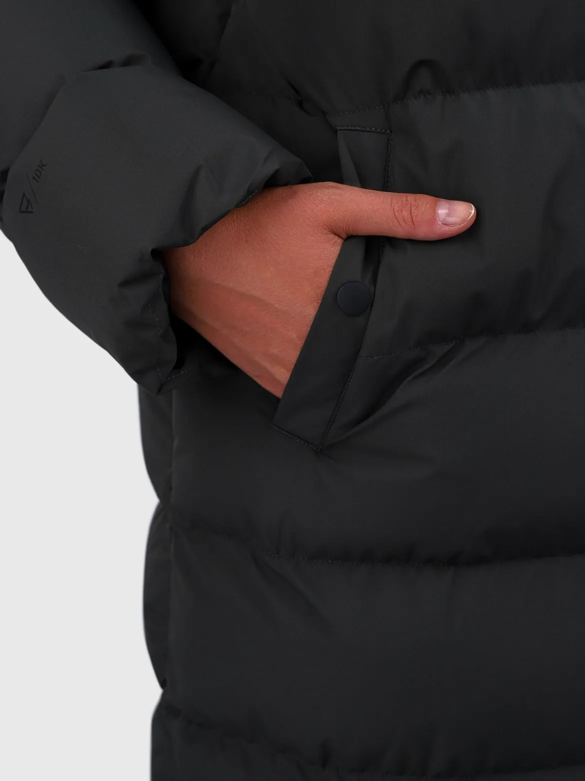 Bigsur Lange Puffer Dames Jas | Pirate Black