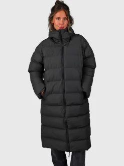 Bigsur Lange Puffer Dames Jas | Pirate Black