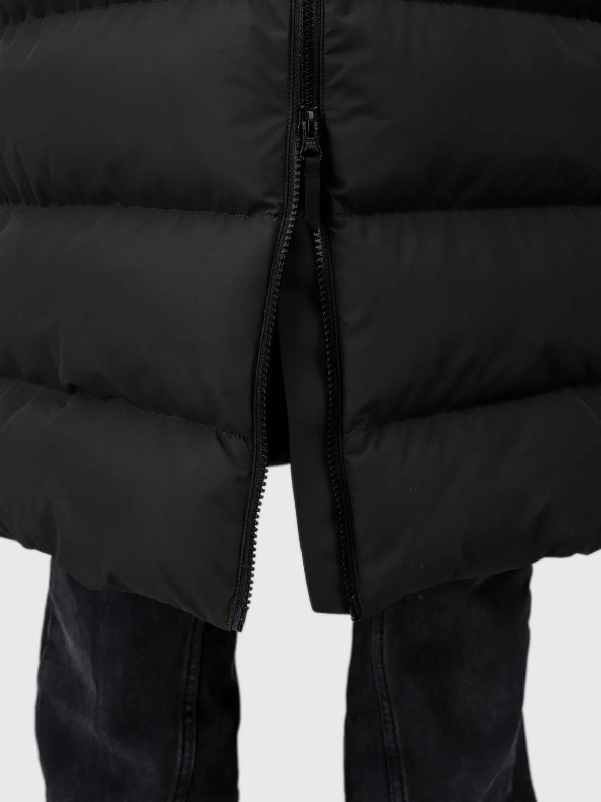 Bigsur Lange Puffer Dames Jas | Pirate Black
