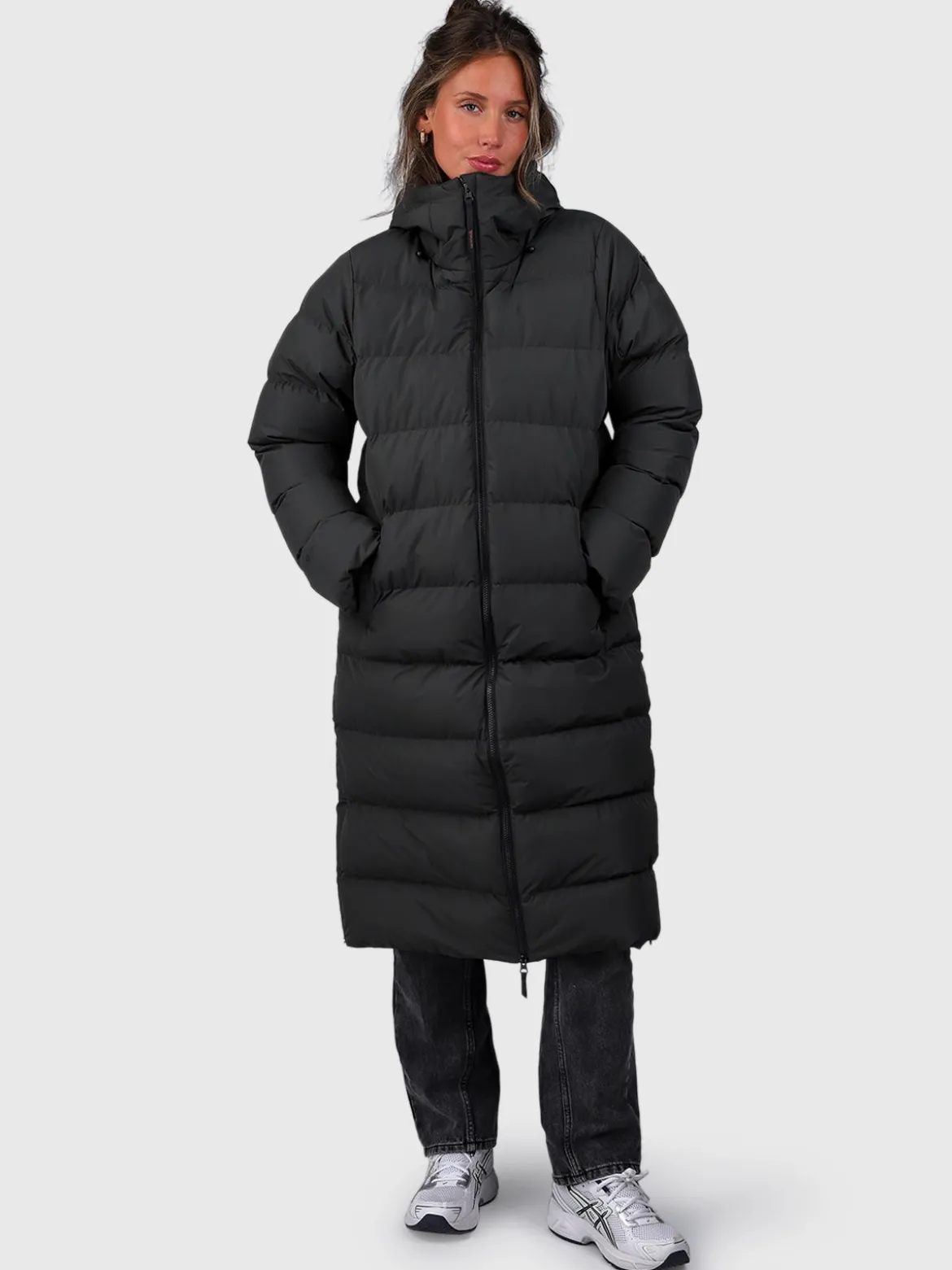 Bigsur Lange Puffer Dames Jas | Pirate Black