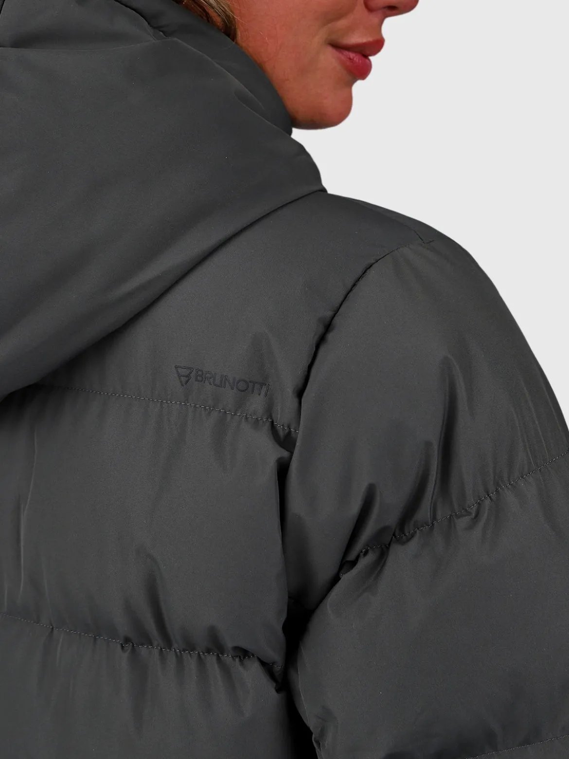 Bigsur Lange Puffer Dames Jas | Pirate Black